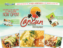 Tablet Screenshot of cancunnc.com